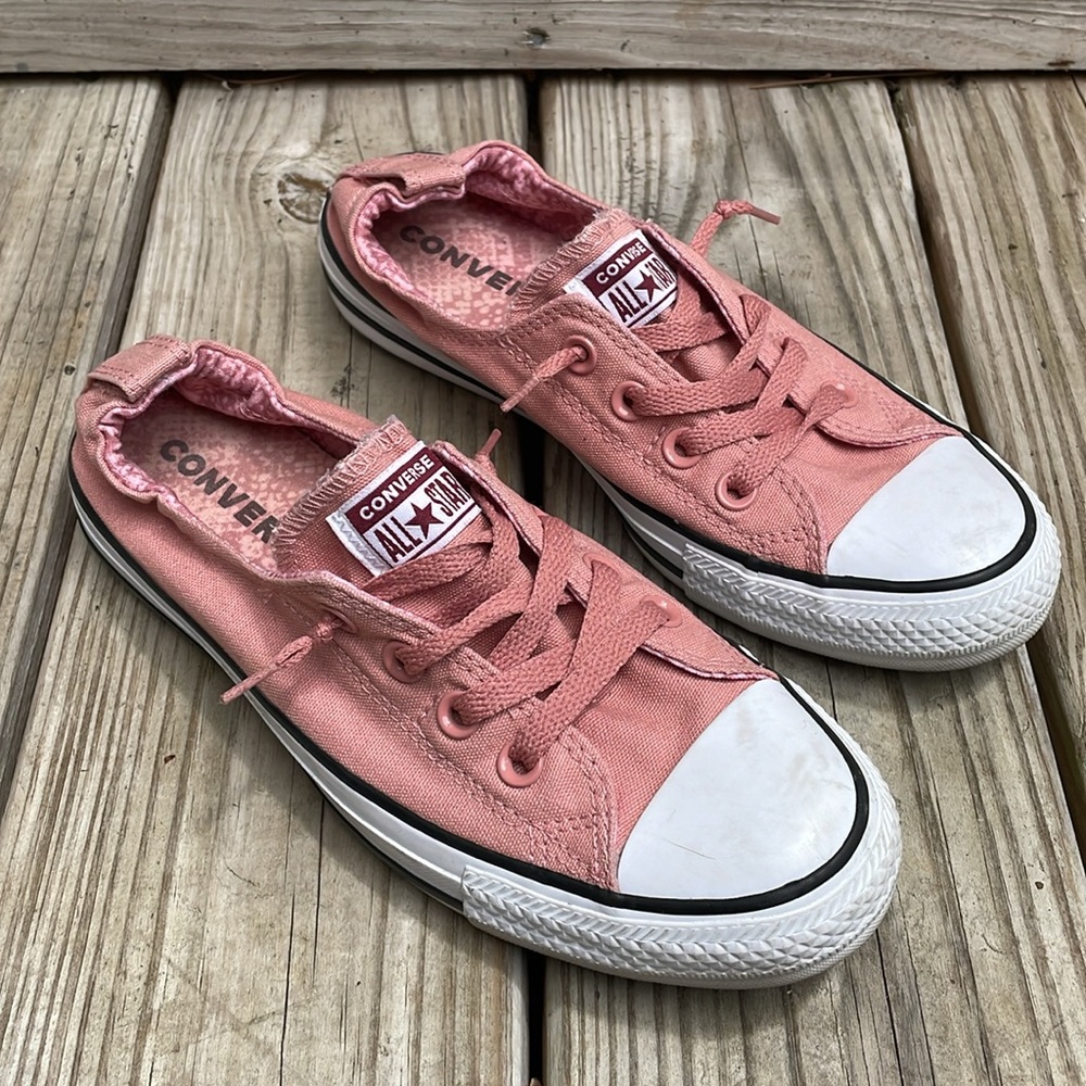 Chuck Taylor All Star Shoreline- Rust Pink Size 8